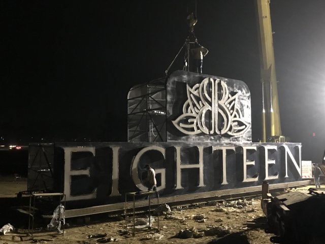 Highest Dual Billboard on Unipole Installed at Eighteen Islamabad